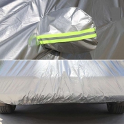 Bạt dù ô tô vải dù 4 lớp cao cấp tráng bạc