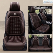 Đệm lót ghế và tựa lưng ô tô hạt gỗ massage cao cấp loại 1