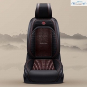 Đệm lót ghế và tựa lưng ô tô hạt gỗ massage cao cấp loại 1