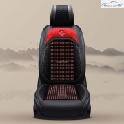 Đệm lót ghế và tựa lưng ô tô hạt gỗ massage cao cấp loại 1