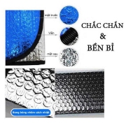 Bộ 4 Tấm Chắn Nắng Tấm Che Nắng Xốp Tròn