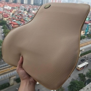 Gối tựa đầu tựa lưng ô tô cao su non cao cấp
