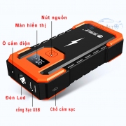 Kích nổ ô tô cao cấp kèm bơm - Kích bình ô tô - kích điện ô tô