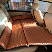 Đệm da ghế sau ô tô Nappa gỗ MDF cao cấp
